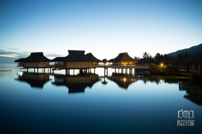 Lever de soleil à l'intercontinental de Moorea