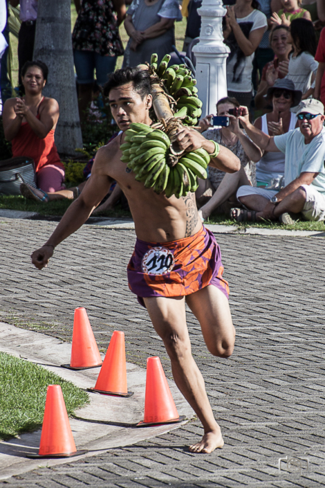 Course de porteur de fruit